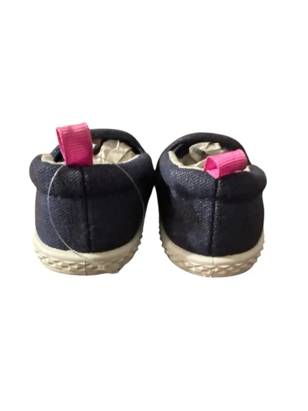 Canvas Baby Girl Slip On Shoes Blue Size 2 new